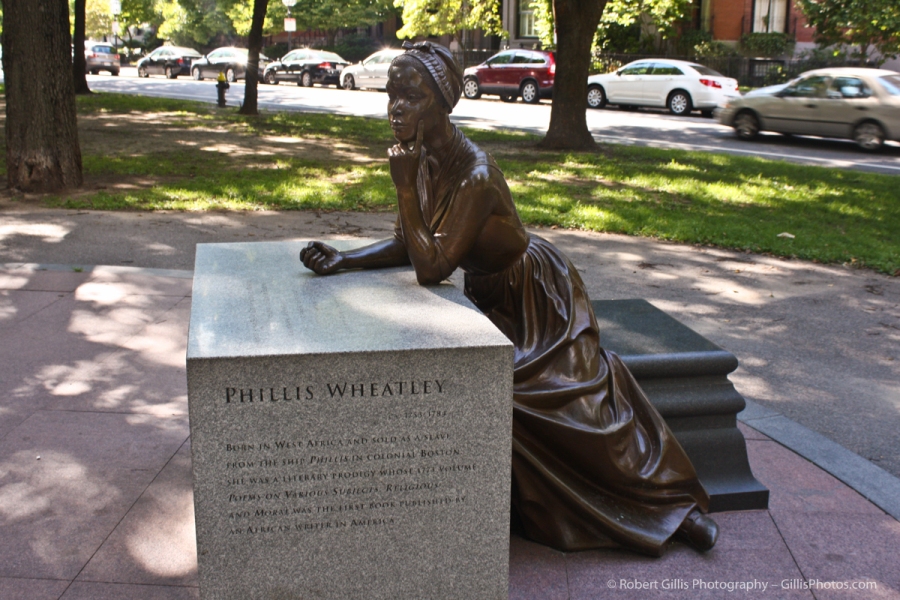 09 Commonwealth Avenue - Boston Womens Memorial -Phillis Wheatley