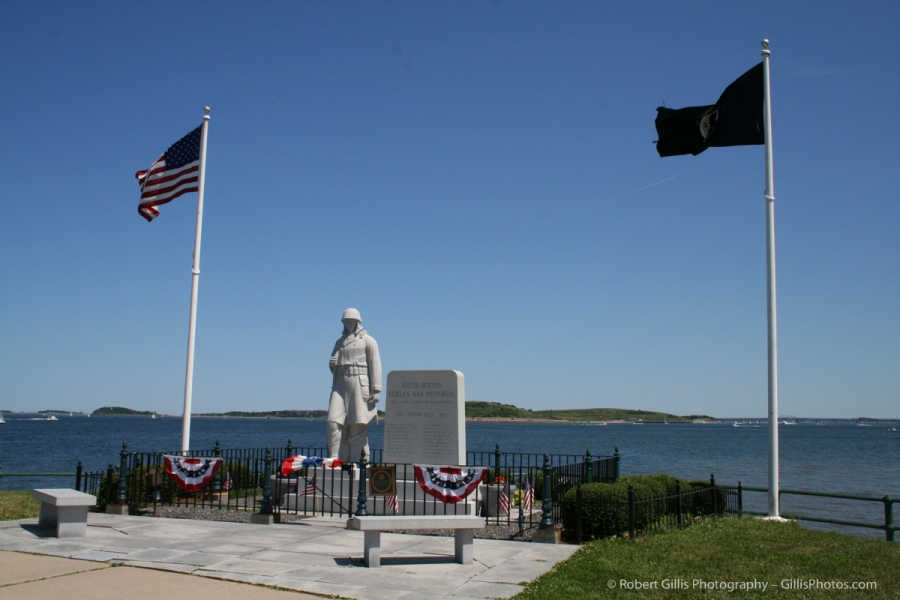 19 Castle Island Korean War Monument
