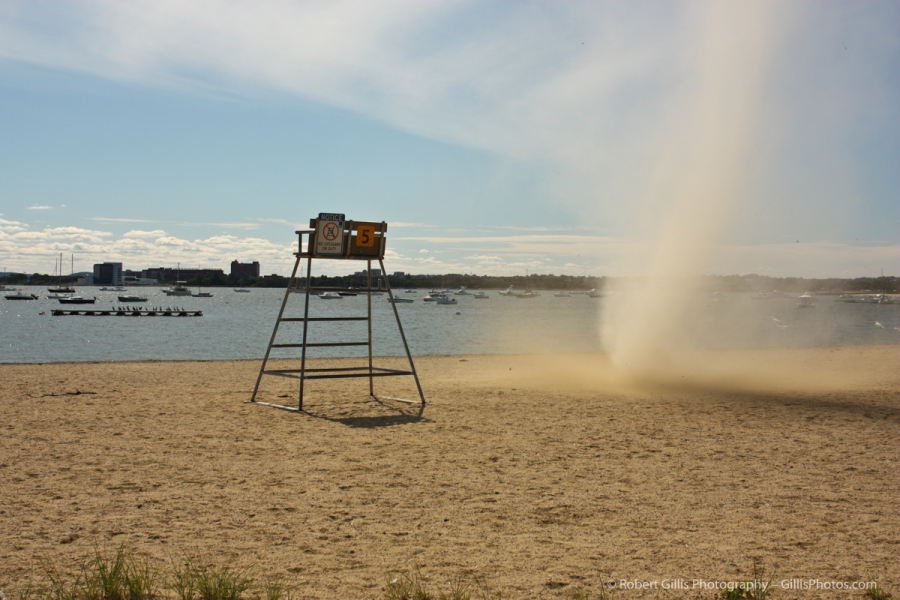 49 Castle Island - Incredible Sand Tornado