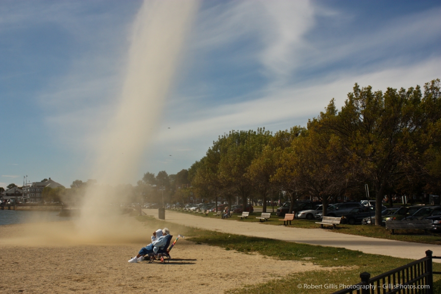 51 Castle Island - Incredible Sand Tornado