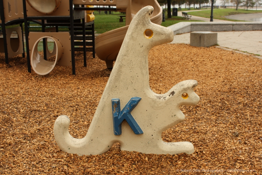 58 Castle Island - Playground Kangaroo