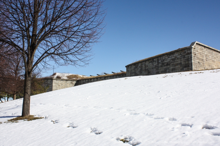 80 Castle Island - Winter Snow