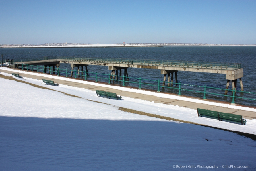 83 Castle Island - Winter Snow
