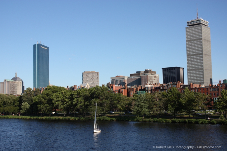 08 Boston Charles River - Hancock and Prudential