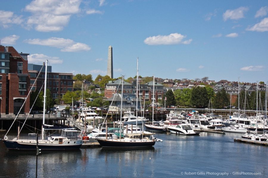 01 Charlestown and Bunker Hill from the Charlestown Bridge