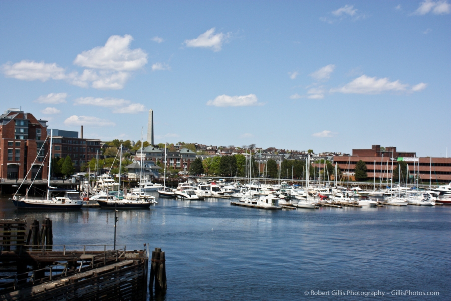 02 Charlestown and Bunker Hill from the Charlestown Bridge