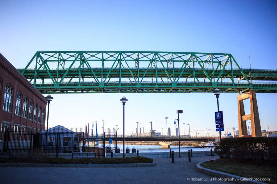 20 Charlestown - Tobin Bridge From Navy Yard - Harborwalk