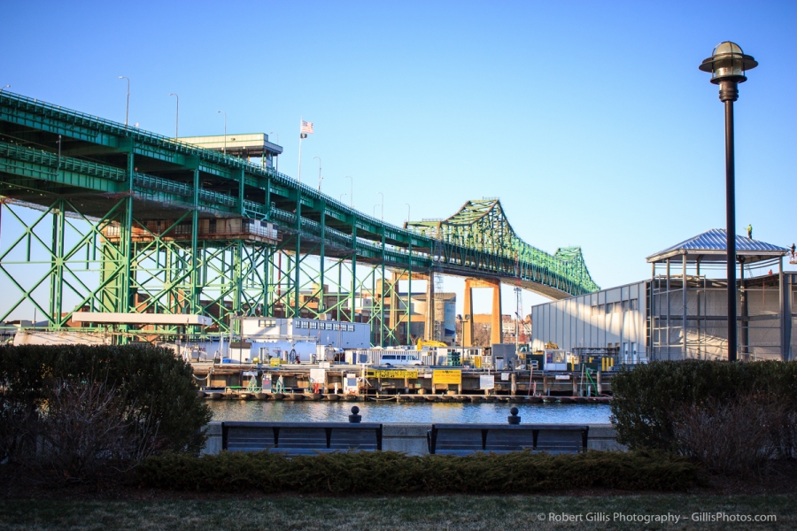 21 Charlestown - Tobin Bridge From Navy Yard - Harborwalk