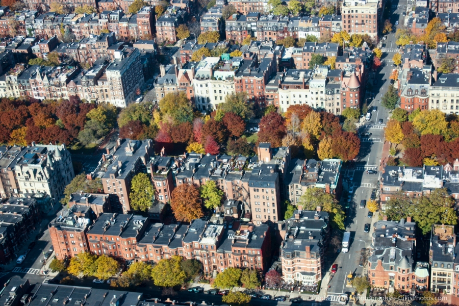 30 Boston from Top of the Hub - Back Bay