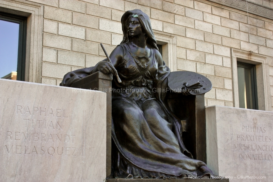 03 Copley - Boston Public Library Arts Statue