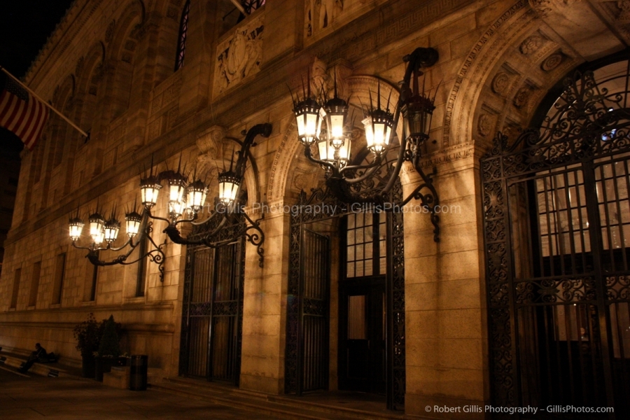 23 Copley - Boston Public Library at Night