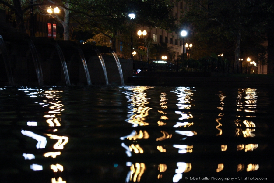 24 Copley - Square Fountain at night