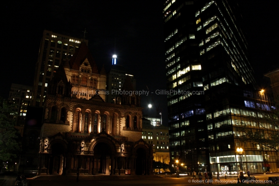 26 Copley - Square at Night