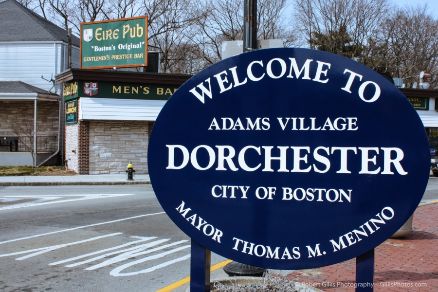 16 - Dorchester - Adams Village Sign 16 - Dorchester - Adams Village Sign