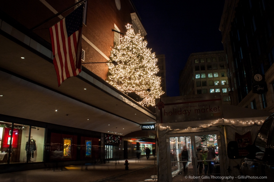 13 Downtown Boston Christmas Macys Tree 2013