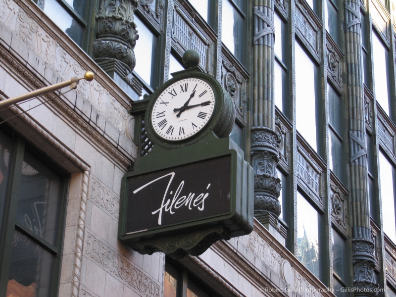 14 Downtown - Filenes Clock 14 Downtown - Filenes Clock