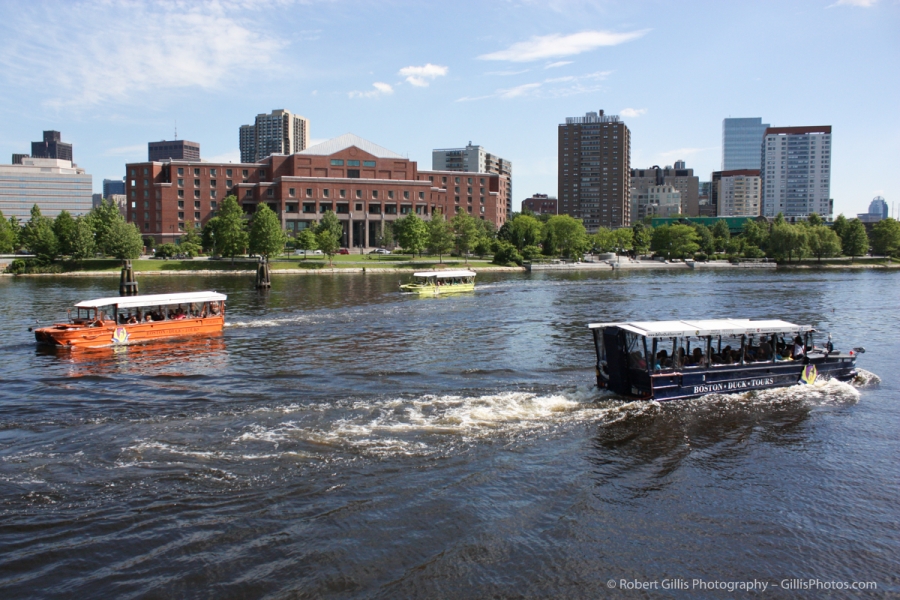 01 Boston Duck Tours  - Three Duck Boats