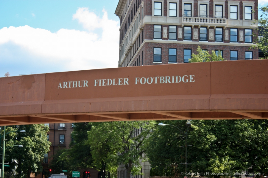 17 Boston Esplanade - Arthur Fiedler Footbridge