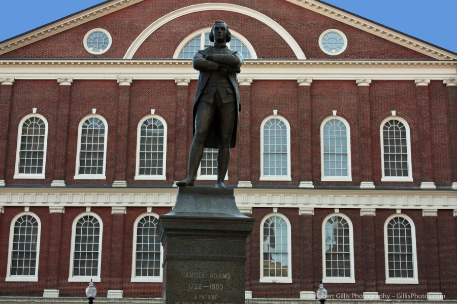 07 Faneuil Hall Sam Adams Statue