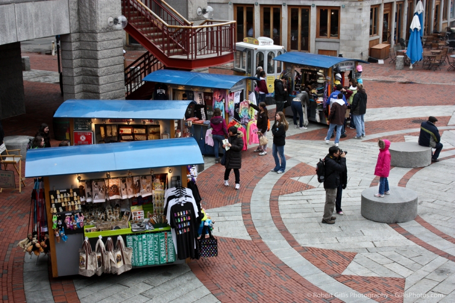 14 Quincy Market Shoppers