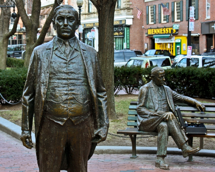 23 Boston Mayor James Michael Curley Statue