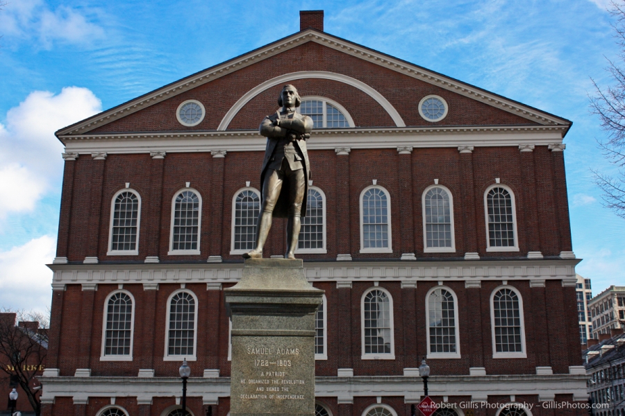 25 Faneuil Hall Sam Adams Statue