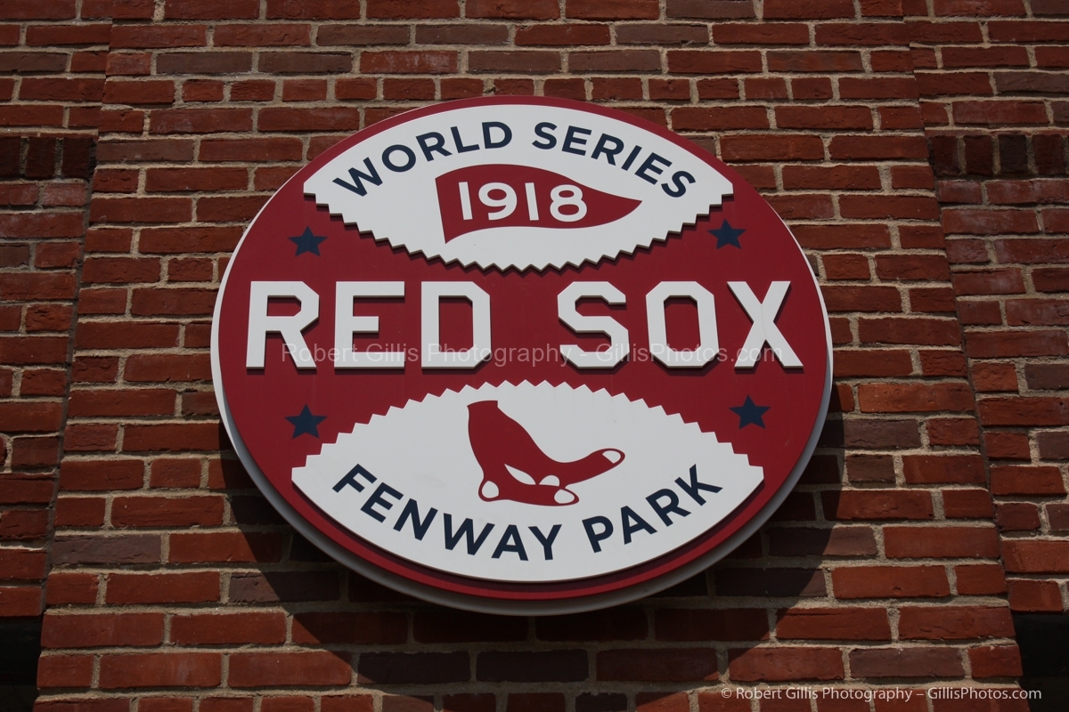 04 Fenway - Boston Red Sox 1918 Championship Plaque