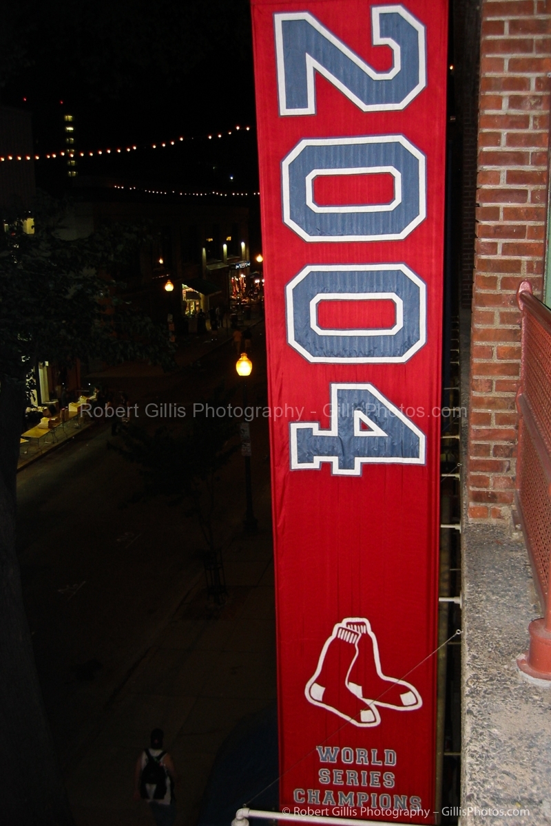 32 Fenway - Red Sox 2004 World Series Championship Banner