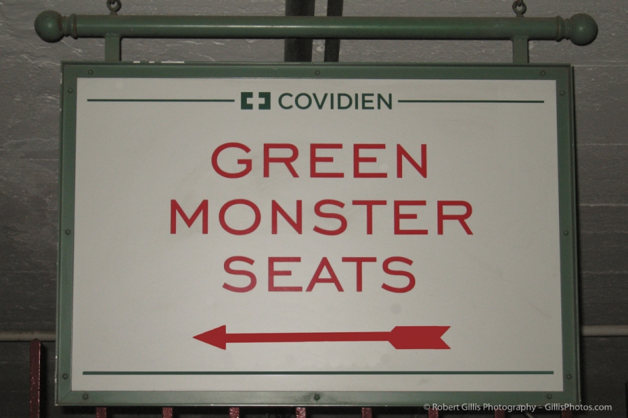 06 Fenway - Green Monster Seats Sign