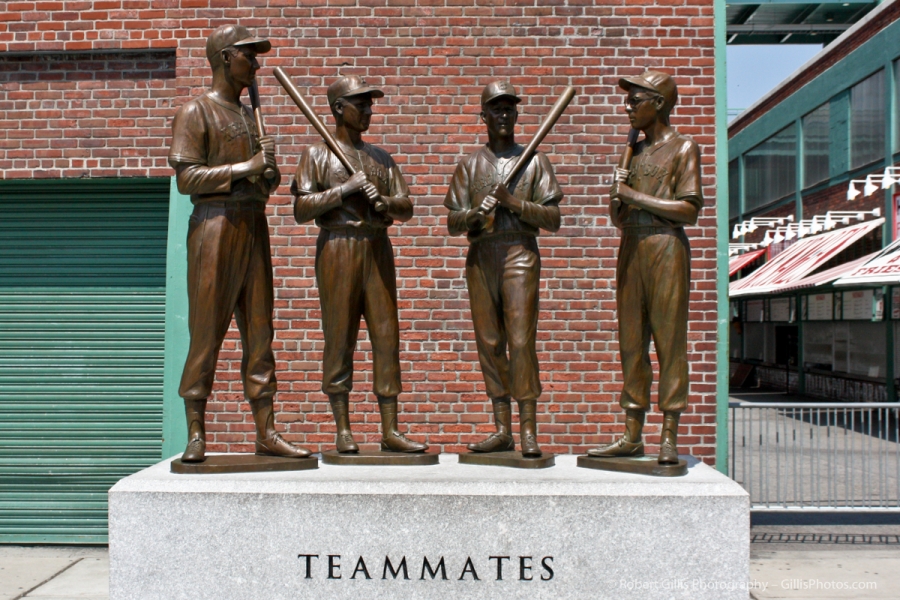 09 Fenway - Park Boston Red Sox Teammates 01