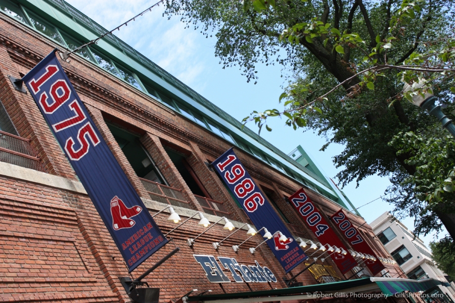 23 Fenway - Boston Red Sox Chapionship Banners