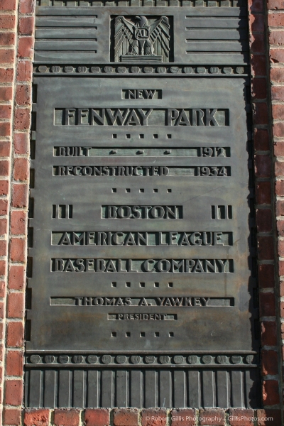 27 Fenway - Dedication