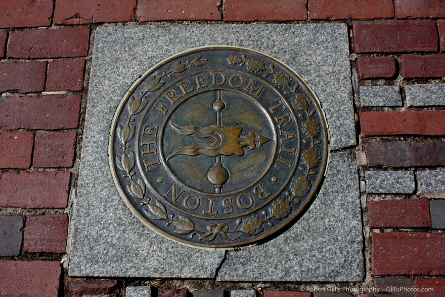 02 Boston Freedom Trail Marker