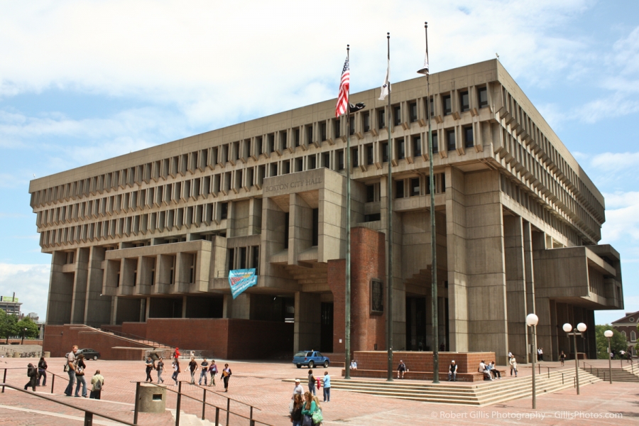 01 Govt Center - Boston City Hall
