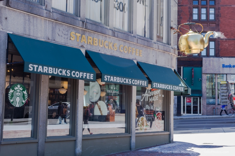 09 Government Center Teapot and Starbucks