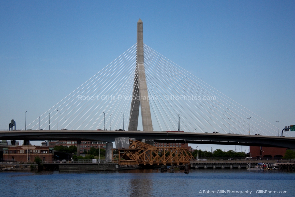 18 Leonard Zakim Bunker Hill Memorial Bridge Boston