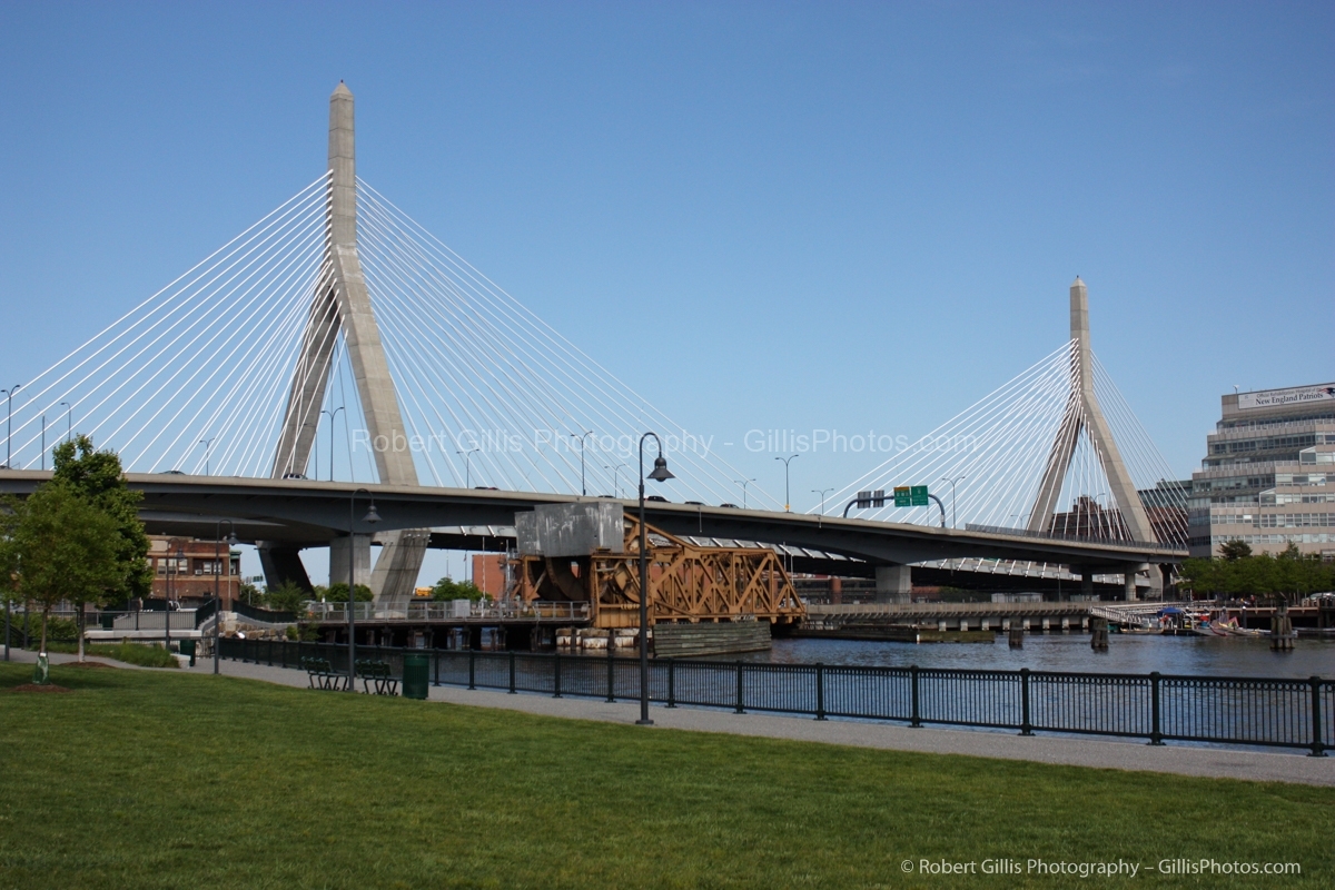 23 Leonard Zakim Bunker Hill Memorial Bridge Boston