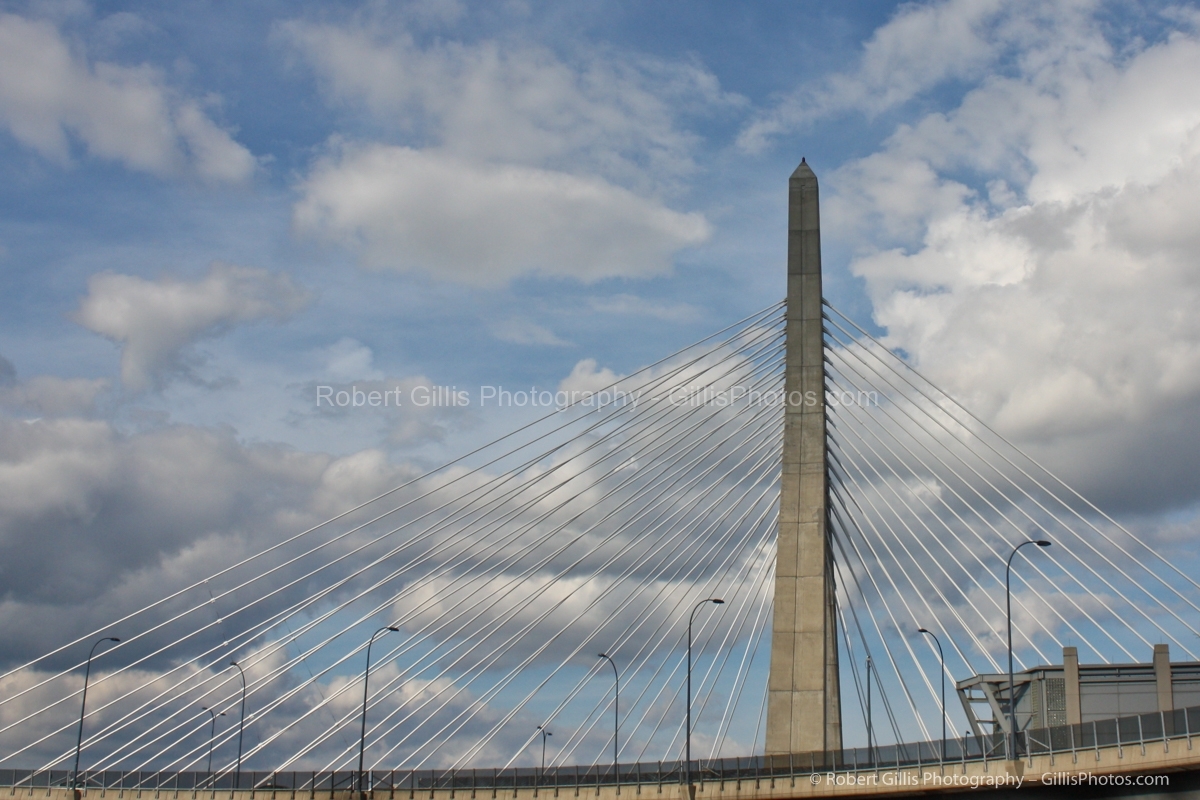 25 Leonard Zakim Bunker Hill Memorial Bridge Boston