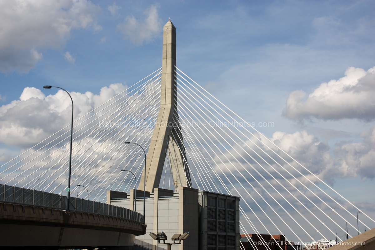 30 Leonard Zakim Bunker Hill Memorial Bridge Boston