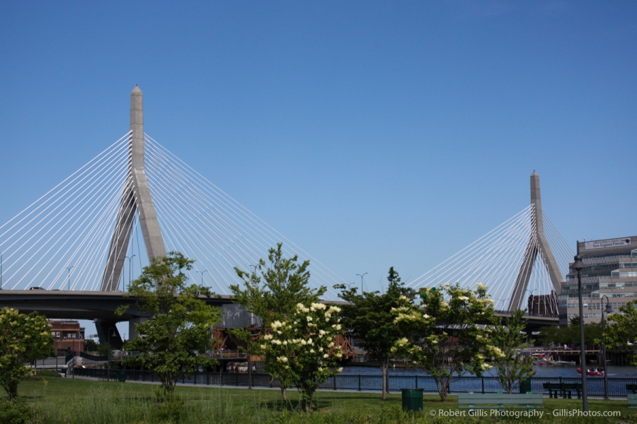 22 Leonard Zakim Bunker Hill Memorial Bridge Boston