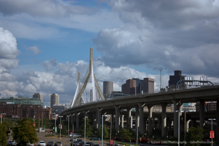 24 Leonard Zakim Bunker Hill Memorial Bridge Boston