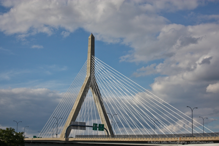 26 Leonard Zakim Bunker Hill Memorial Bridge Boston