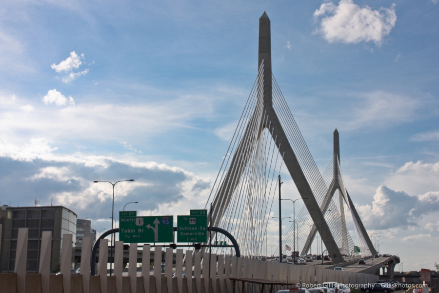 31 Leonard Zakim Bunker Hill Memorial Bridge Boston