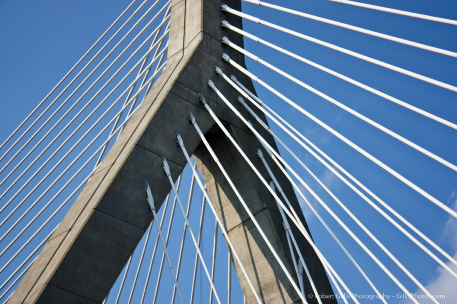 34 Leonard Zakim Bunker Hill Memorial Bridge Boston