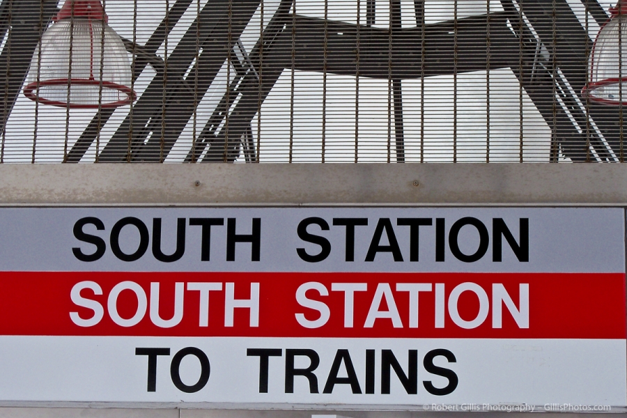 18 MBTA - South Station sign