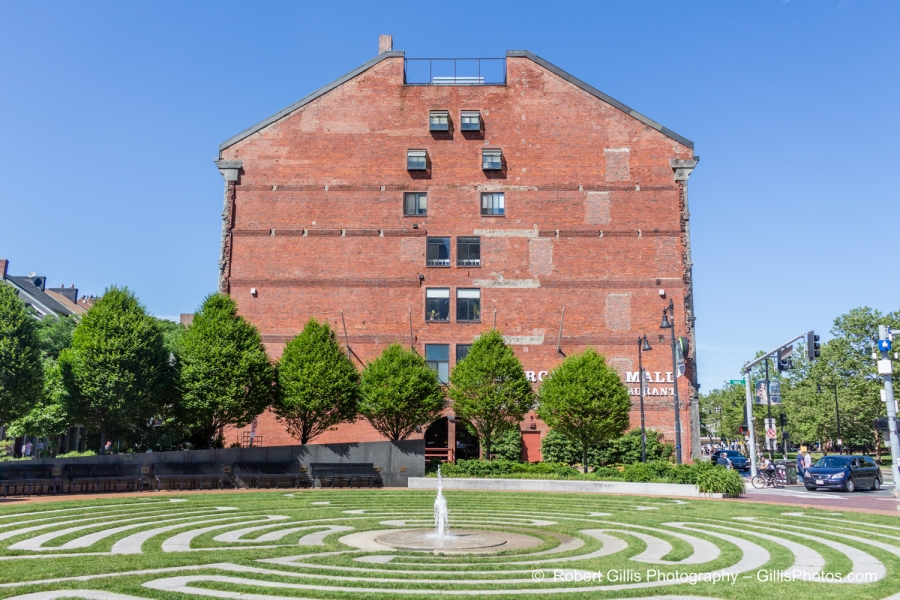 47 Boston North End - Armenian Heritage Park and Mercantile Wharf Building