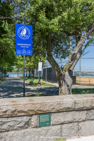 51 Boston North End - Great Molasses Flood 1919 Plaque and Harborwalk