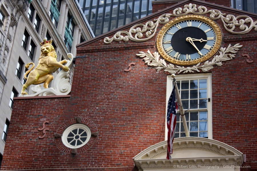 02 Old State House  Boston British Lion