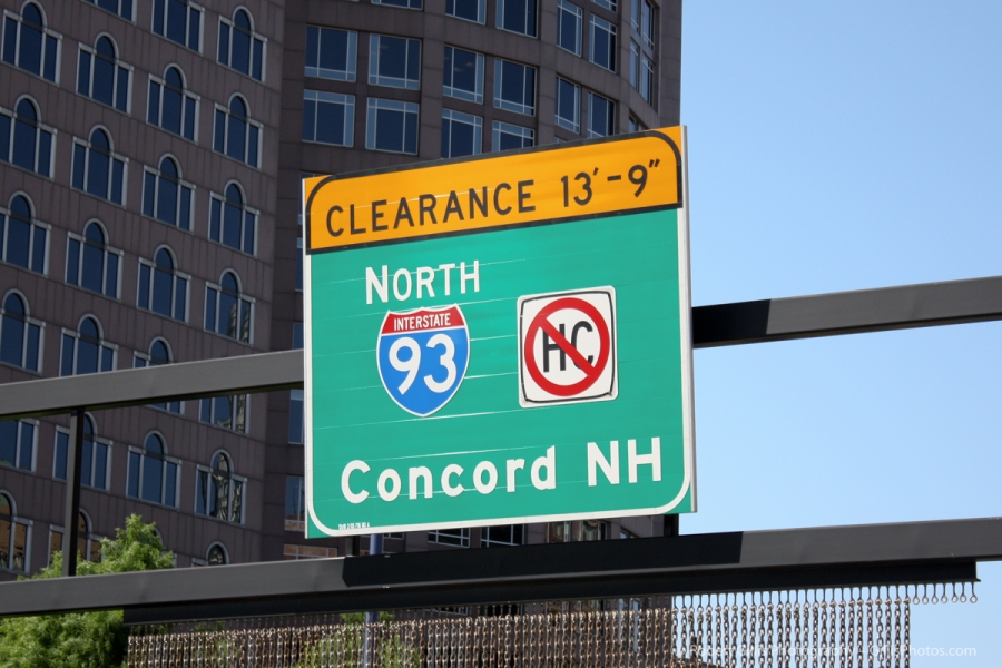 17 Boston Other - Route 93 North Sign