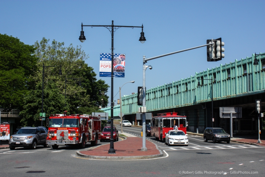 28 Boston Other - Traffic at Charles MBTA Station
